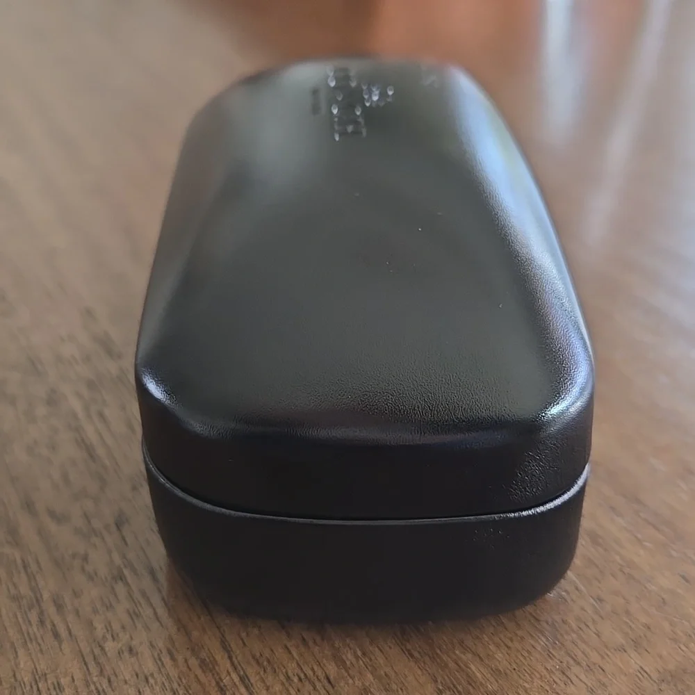 Coach Black Glossy Sunglasses Case